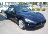 Blu Oceano (Blue Metallic) Maserati GranTurismo Convertible in 2011
