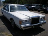 1989 Lincoln Town Car  Front 3/4 View