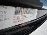 2011 Challenger Color Code for Black - Color Code: PX8