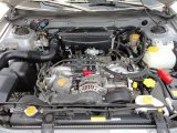 2002 Subaru Forester 2.5 S 2.5 Liter SOHC 16-Valve Flat 4 Cylinder Engine