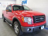 2009 Bright Red Ford F150 FX4 SuperCab 4x4 #52454015