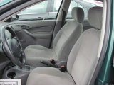 2001 Ford Focus LX Sedan Medium Graphite Grey Interior