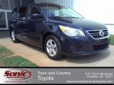 2009 Atlantis Blue Metallic Volkswagen Routan SE #52454032