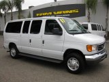 2007 Oxford White Ford E Series Van E150 Passenger #52453210