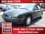 1998 Dark Green Satin Metallic Ford Taurus SE #52454346