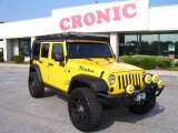 2011 Detonator Yellow Jeep Wrangler Unlimited Sport 4x4 #52453539