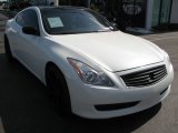 2008 Ivory Pearl White Infiniti G 37 Journey Coupe #52454358