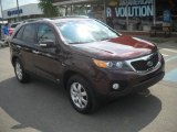 2011 Dark Cherry Kia Sorento LX AWD #52453551