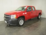 2010 Victory Red Chevrolet Silverado 1500 Extended Cab #52453849