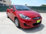 2012 Boston Red Hyundai Accent GLS 4 Door #52453578
