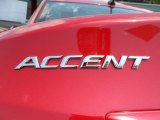 2012 Hyundai Accent GLS 4 Door Marks and Logos