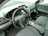 2012 Mazda MAZDA6 i Sport Sedan Black Interior