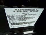 2012 MAZDA6 Color Code for Ebony Black - Color Code: NN