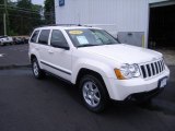 2008 Stone White Jeep Grand Cherokee Laredo 4x4 #52454436