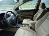 2012 Hyundai Elantra GLS Touring Beige Interior