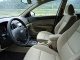 2012 Hyundai Elantra GLS Touring Beige Interior