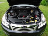 2011 Subaru Outback 2.5i Wagon 2.5 Liter SOHC 16-Valve VVT Flat 4 Cylinder Engine