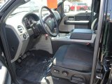 2007 Ford F150 FX2 Sport SuperCrew Black/Red Interior