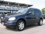 Black Opal Metallic Mercedes-Benz ML in 2000