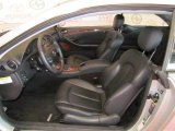 2008 Mercedes-Benz CLK 550 Coupe Black Interior