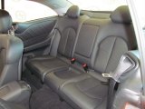2008 Mercedes-Benz CLK 550 Coupe Black Interior