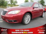2011 Deep Cherry Red Crystal Pearl Chrysler 200 Limited #52547395