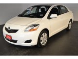 2010 Polar White Toyota Yaris Sedan #52547884