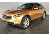 2009 Infiniti FX 50 AWD Front 3/4 View