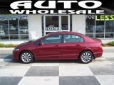 2010 Tango Red Pearl Honda Civic EX Sedan #52547605