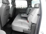 2011 GMC Sierra 3500HD Work Truck Crew Cab Chassis Dark Titanium Interior