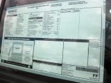 2011 GMC Sierra 3500HD Work Truck Crew Cab 4x4 Dually Window Sticker