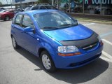 2005 Bright Blue Metallic Chevrolet Aveo LT Hatchback #52547483