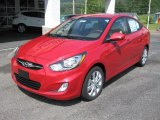 2012 Hyundai Accent Boston Red