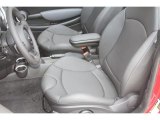 2012 Mini Cooper S Convertible Carbon Black Interior