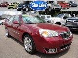 Sport Red Metallic Chevrolet Malibu in 2007