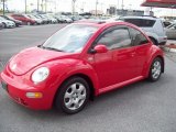 2003 Uni Red Volkswagen New Beetle GLS Coupe #52547663