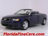 2003 Moro Blue Pearl Audi A4 1.8T Cabriolet #520891