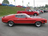 1971 Bright Red Ford Mustang Mach 1 #52598292