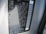 2011 Cube Color Code for Chrome Silver Metallic - Color Code: KY0