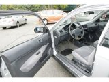 1999 Honda Civic CX Coupe Gray Interior