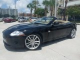 2008 Ebony Black Jaguar XK XK8 Convertible #52598313