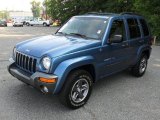 Atlantic Blue Pearl Jeep Liberty in 2004