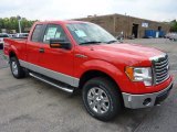 2011 Race Red Ford F150 XLT SuperCab 4x4 #52598336