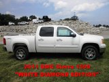 2011 White Diamond Tricoat GMC Sierra 1500 SLE Crew Cab 4x4 #52598912