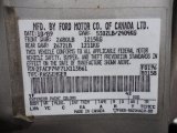 1990 LTD Crown Victoria Color Code for Light Titanium Metallic - Color Code: YF