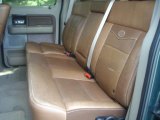2007 Ford F150 King Ranch SuperCrew 4x4 Castano Brown Leather Interior
