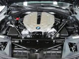 2010 BMW 7 Series 750i Sedan 4.4 Liter DFI Twin-Turbocharged DOHC 32-Valve VVT V8 Engine