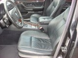 1998 BMW 7 Series 740i Sedan Black Interior