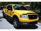 2004 Ford F150 Blazing Yellow
