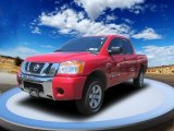 2011 Red Alert Nissan Titan SV Crew Cab 4x4 #52598973